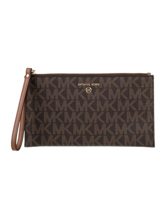 Michael Kors Monogram Clutch