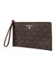 Michael Kors Monogram Clutch