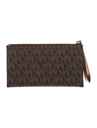 Michael Kors Monogram Clutch