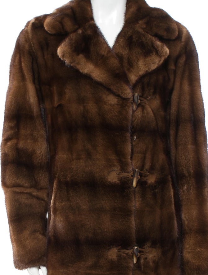 michael kors mink coat
