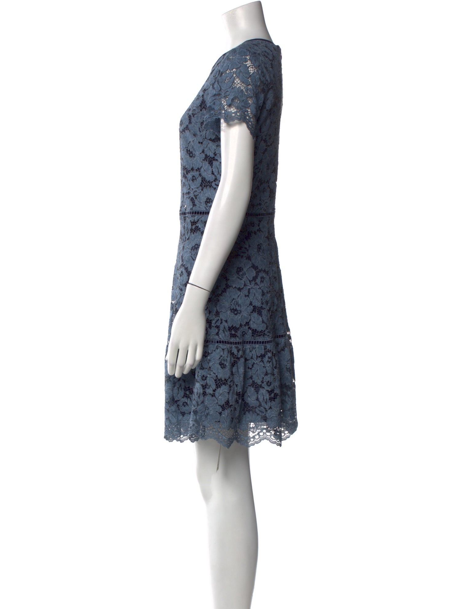 Michael Kors Lace Pattern Mini Dress