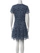 Michael Kors Lace Pattern Mini Dress