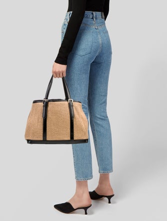 Michael Kors Straw Tote
