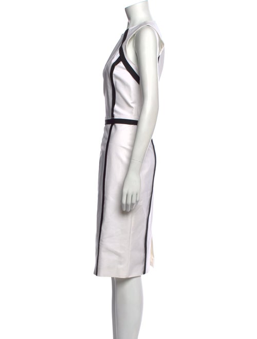 Michael Kors Crew Neck Midi Length Dress