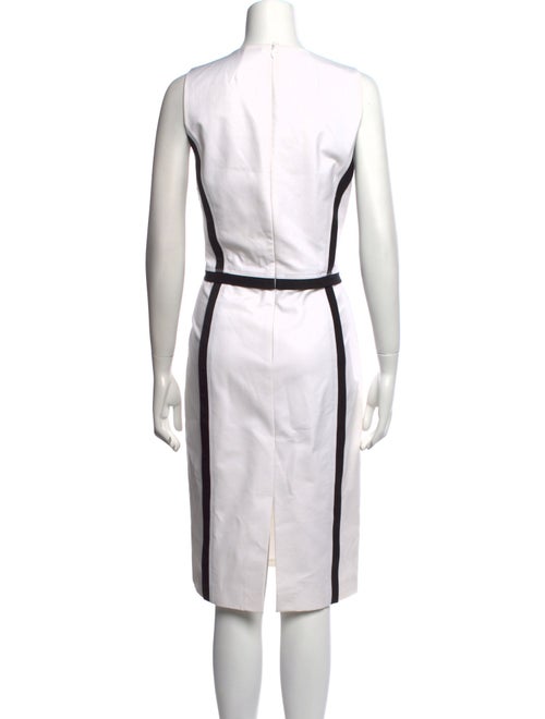 Michael Kors Crew Neck Midi Length Dress