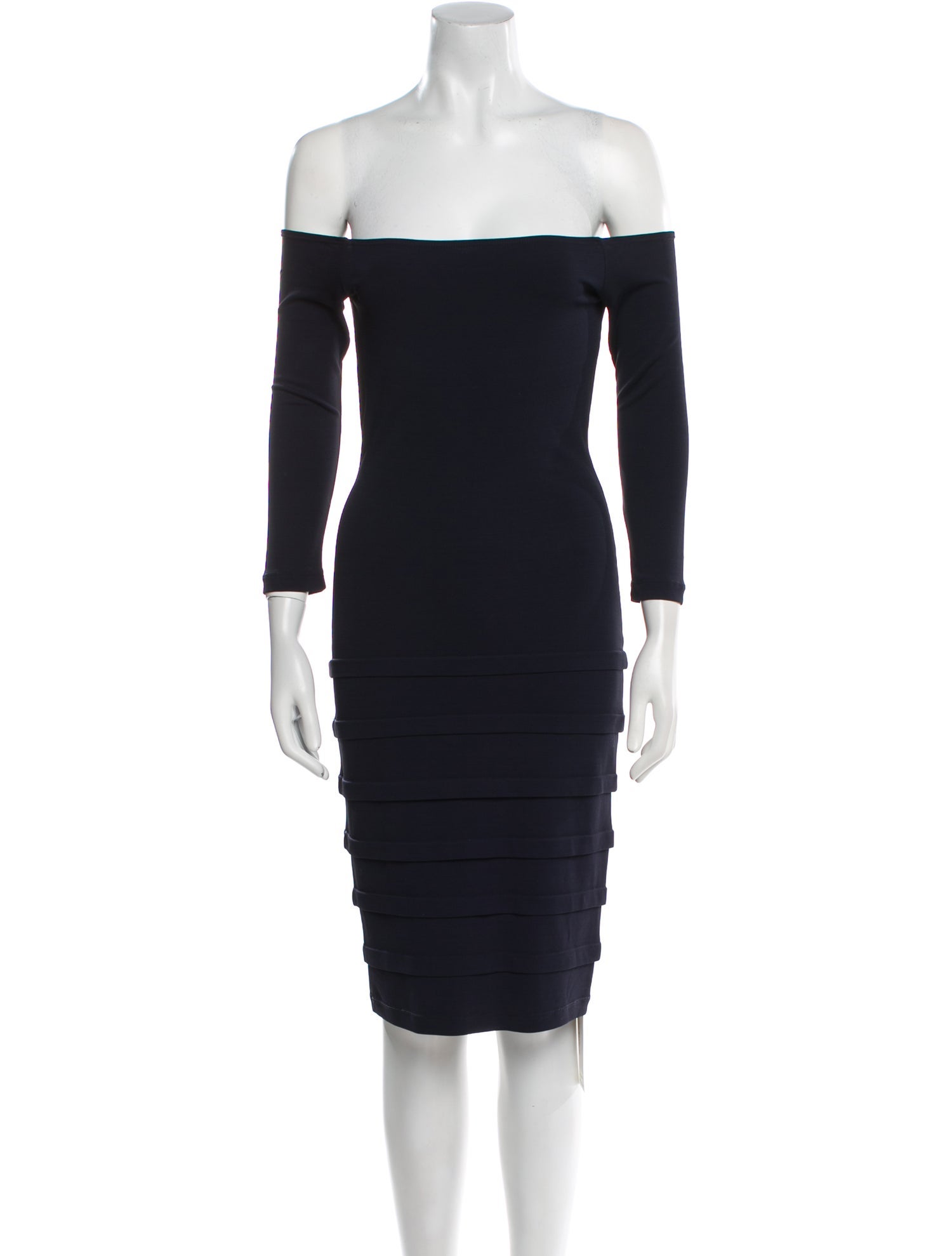 Michael Kors Off-The-Shoulder Mini Dress