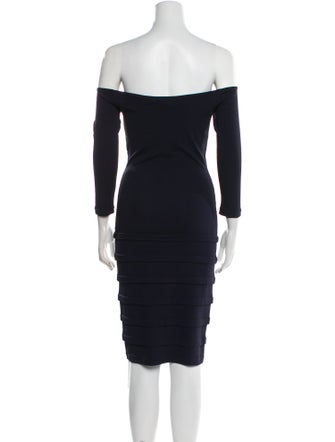 Michael Kors Off-The-Shoulder Mini Dress