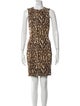 Michael Kors Animal Print Mini Dress