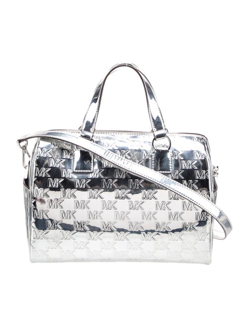 Michael Kors Patent Leather Top Handle Bag
