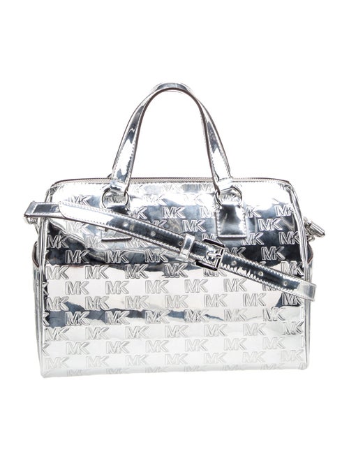 Michael Kors Patent Leather Top Handle Bag