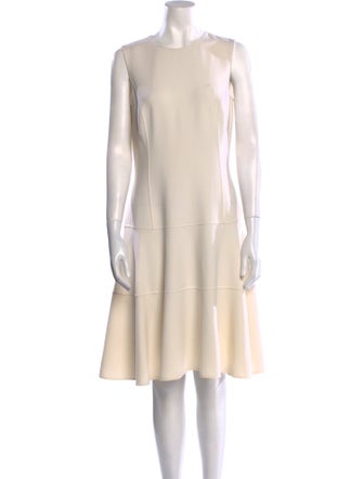 Michael Kors Virgin Wool Knee-Length Dress