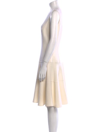 Michael Kors Virgin Wool Knee-Length Dress