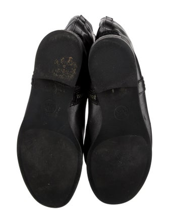 Michael Kors Leather Studded Accents Riding Boots