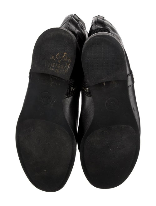 Michael Kors Leather Studded Accents Riding Boots