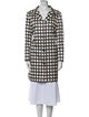 Michael Kors Plaid Print Evening Jacket