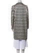 Michael Kors Plaid Print Evening Jacket