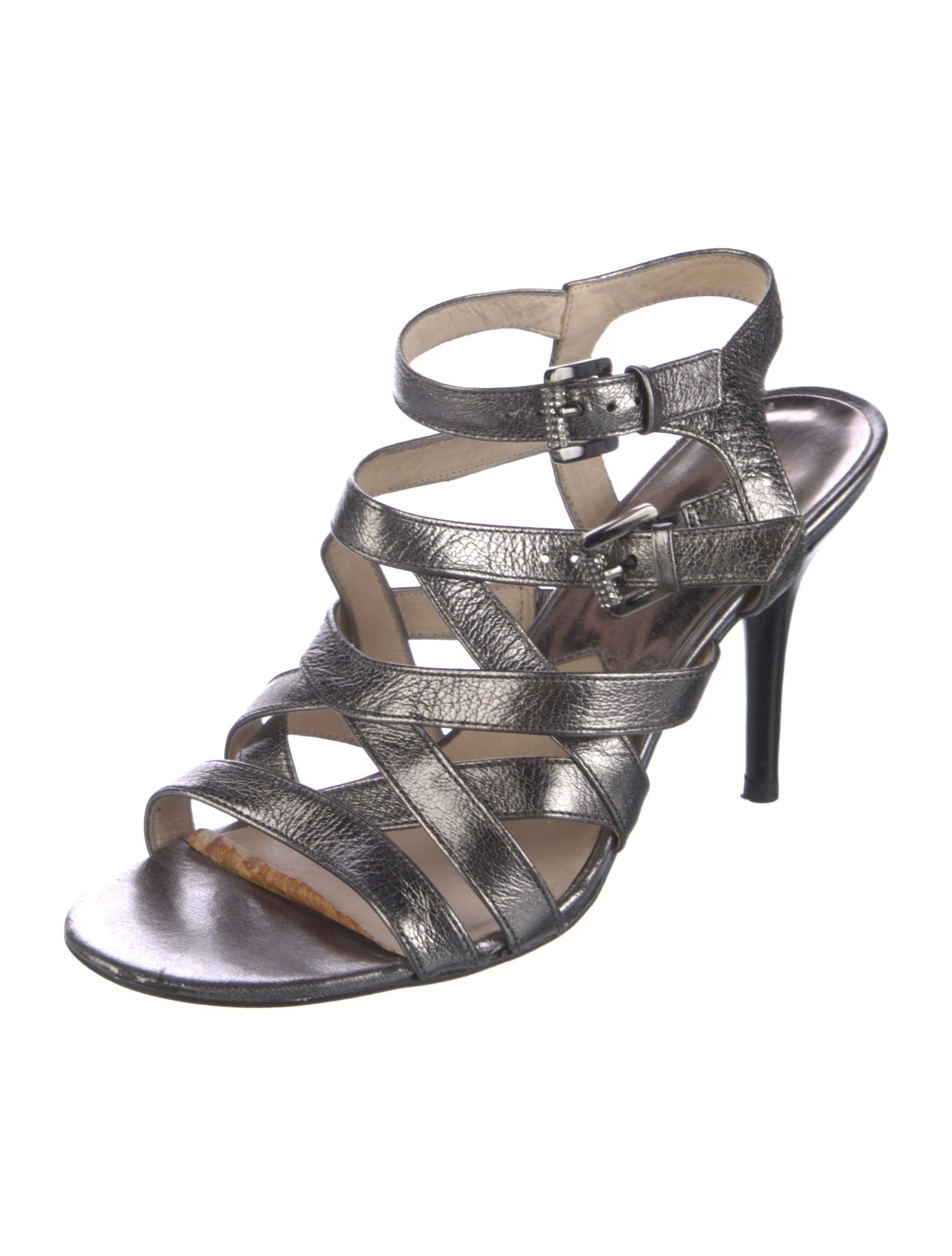 Michael Kors Leather Gladiator Sandals