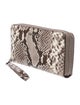 Michael Kors Embossed Leather Clutch
