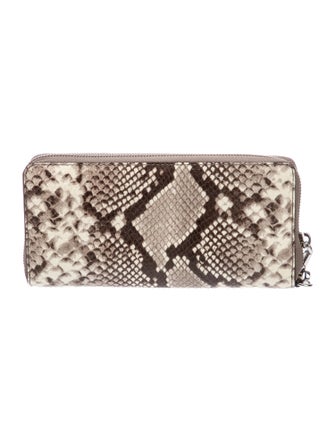 Michael Kors Embossed Leather Clutch