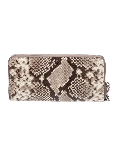 Michael Kors Embossed Leather Clutch