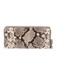 Michael Kors Embossed Leather Clutch