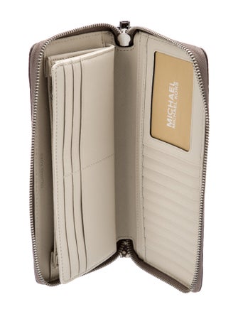 Michael Kors Embossed Leather Clutch