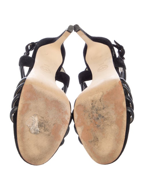 Michael Kors Leather Slingback Sandals