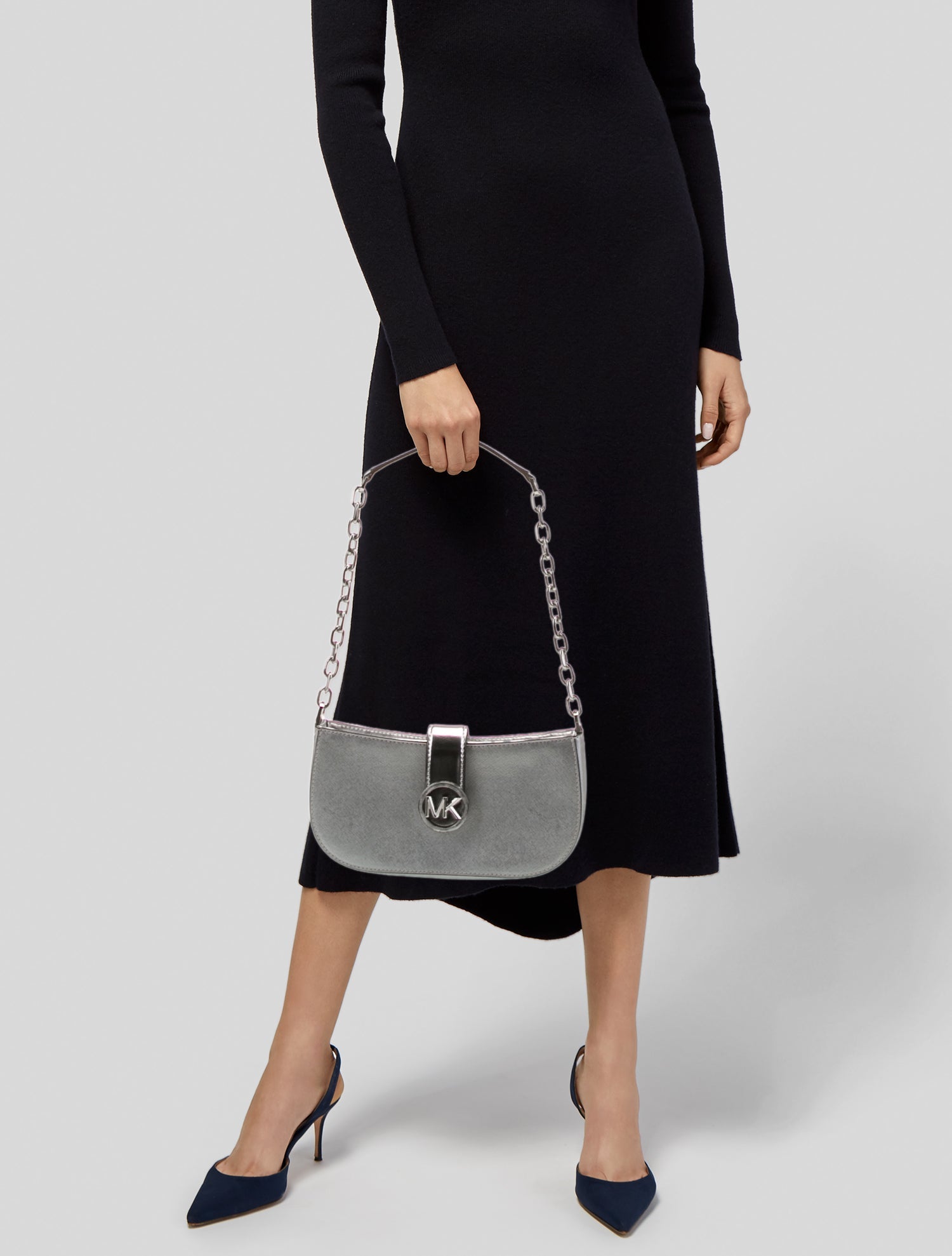 Michael Kors Saffiano Leather Shoulder Bag