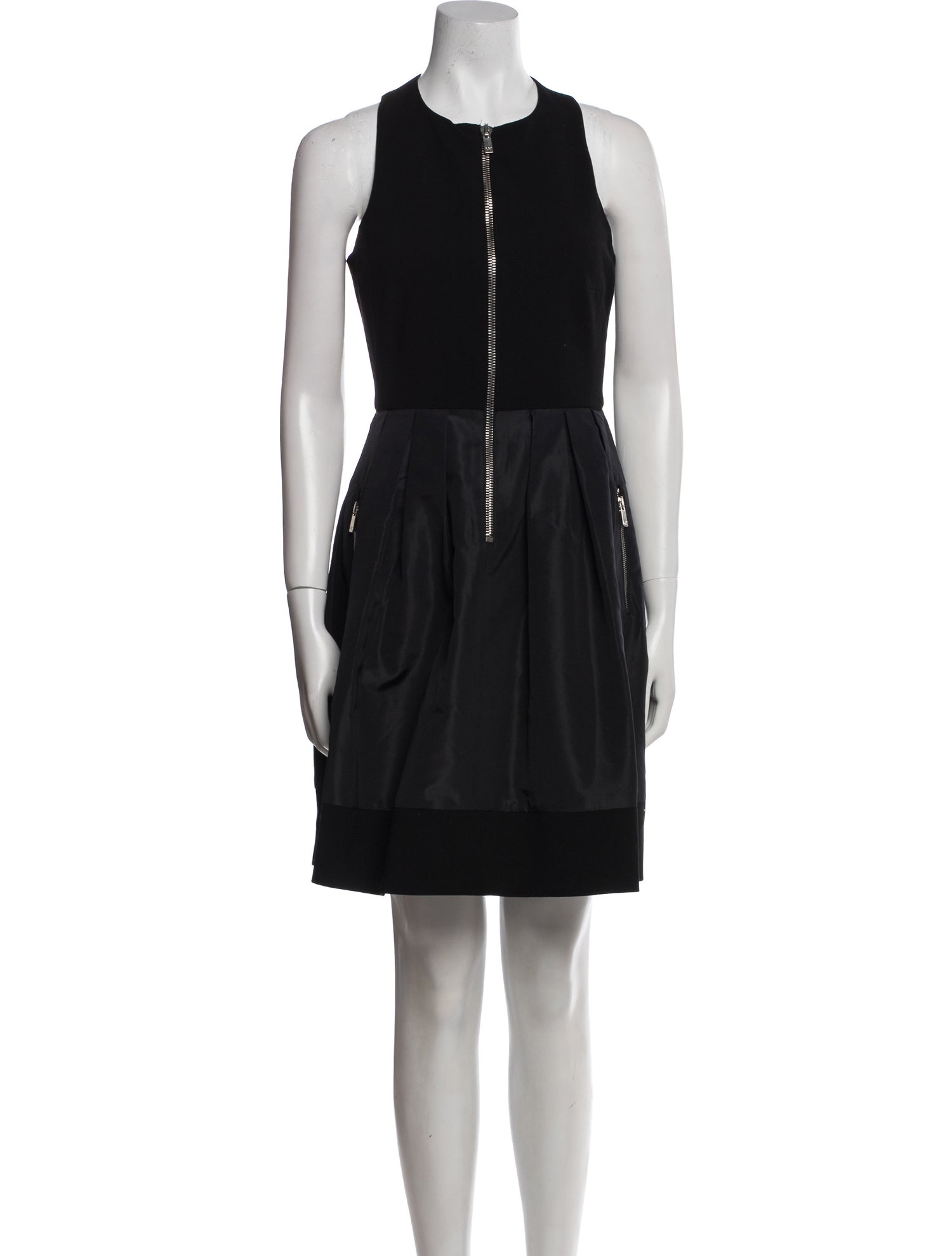 Michael Kors Virgin Wool Mini Dress
