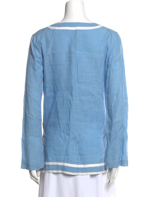 Michael Kors Linen V-Neck Tunic