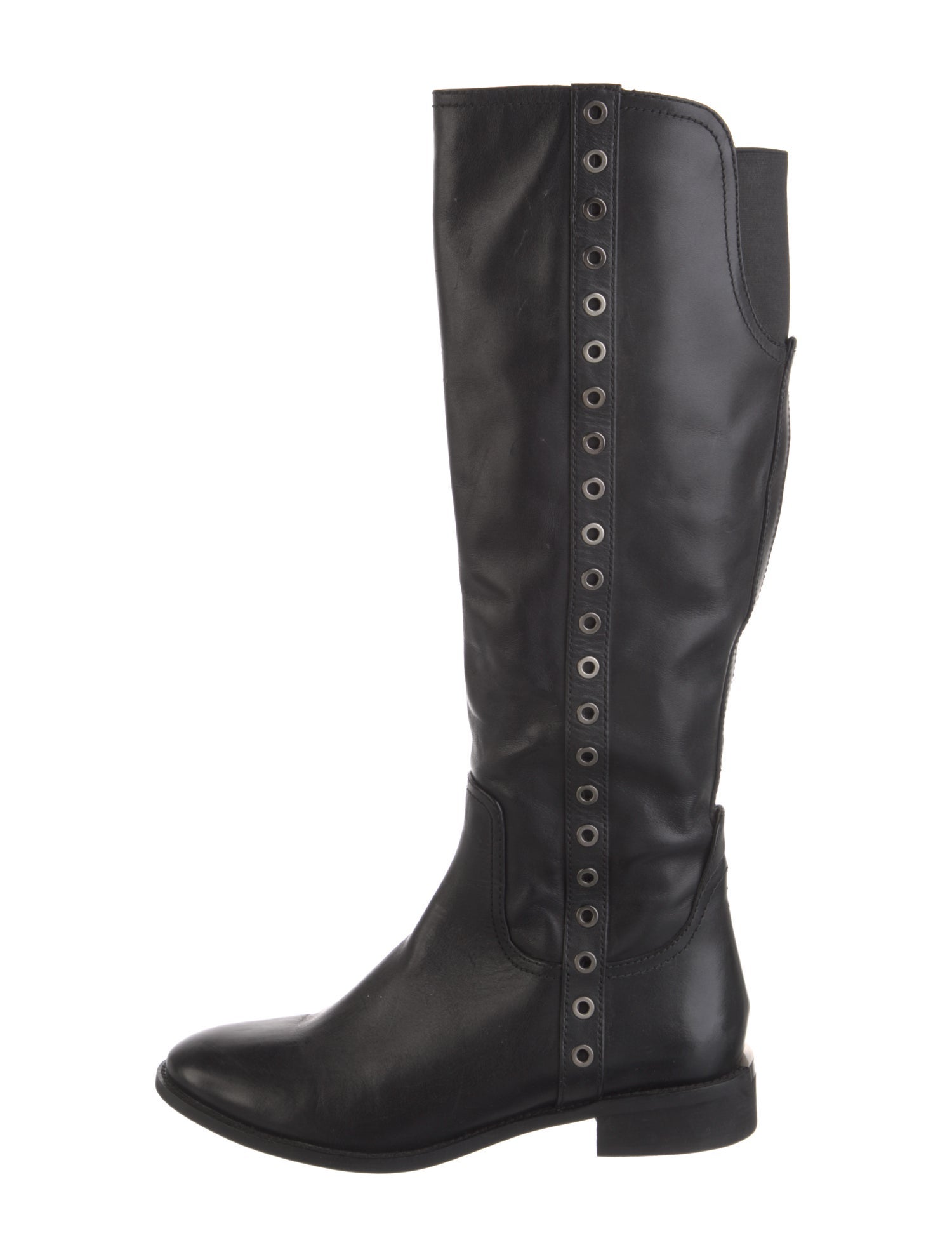Michael Kors Leather Riding Boots