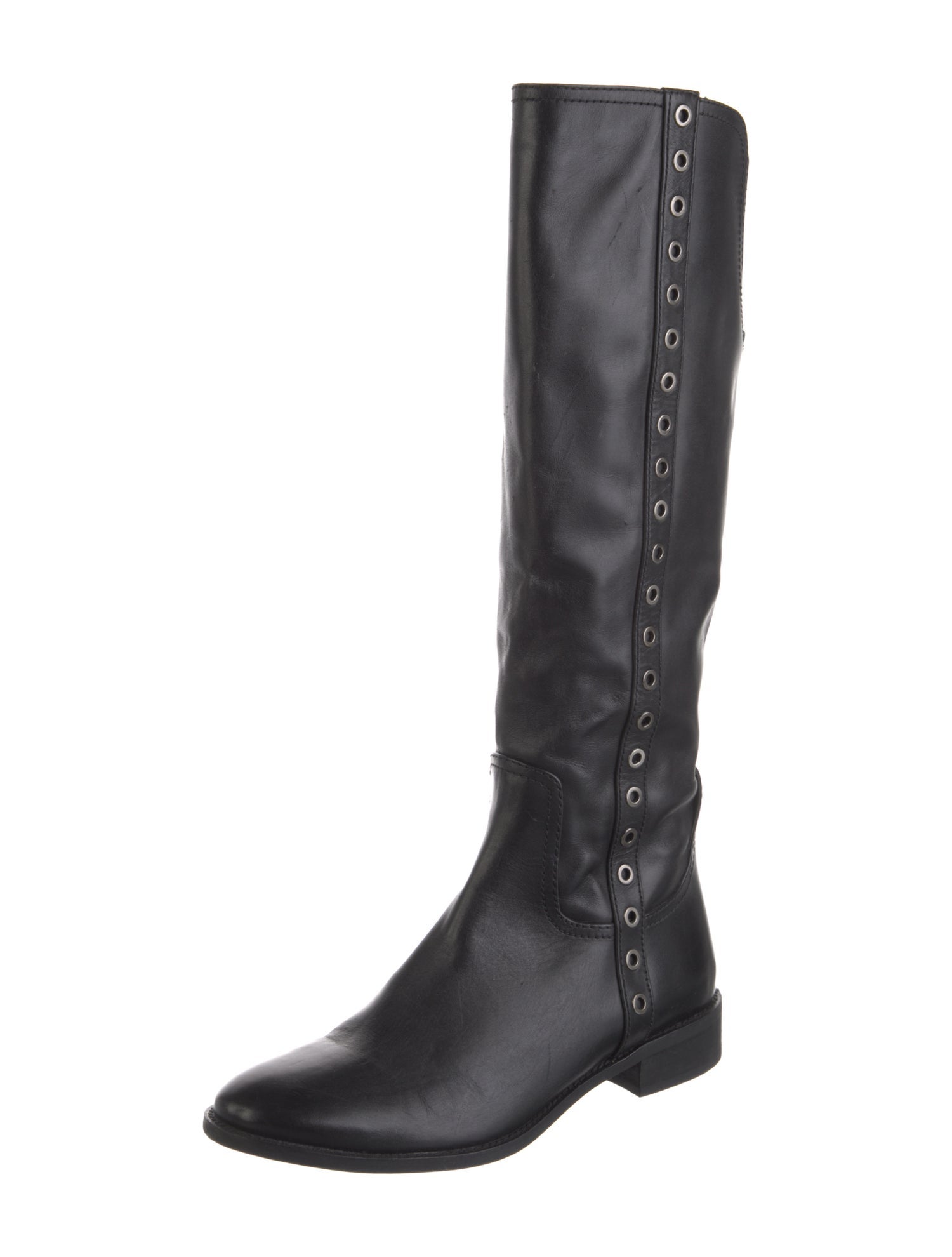 Michael Kors Leather Riding Boots