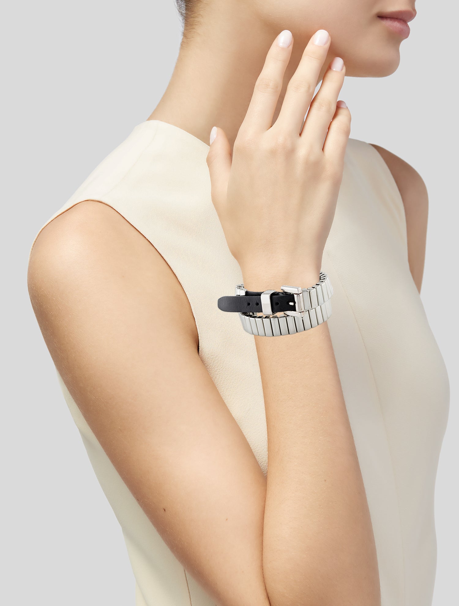 Michael Kors Link Double Wrap Bracelet