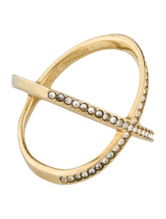 Michael Kors Crystal Pavé Band Ring