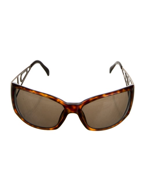 Donna Karan Oversize Tinted Sunglasses