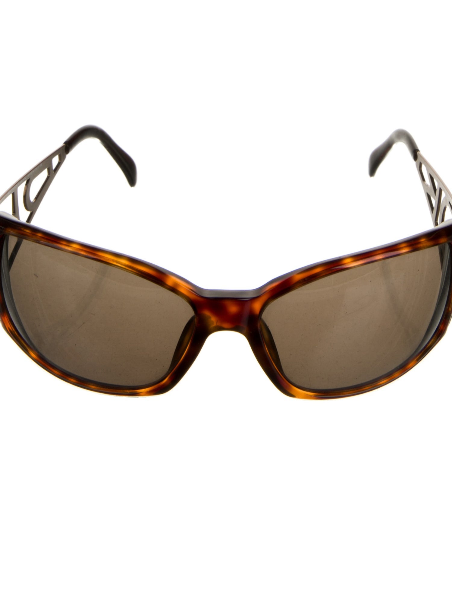 Donna Karan Oversize Tinted Sunglasses