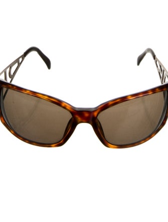 Donna Karan Oversize Tinted Sunglasses