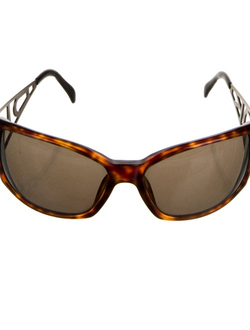 Donna Karan Oversize Tinted Sunglasses