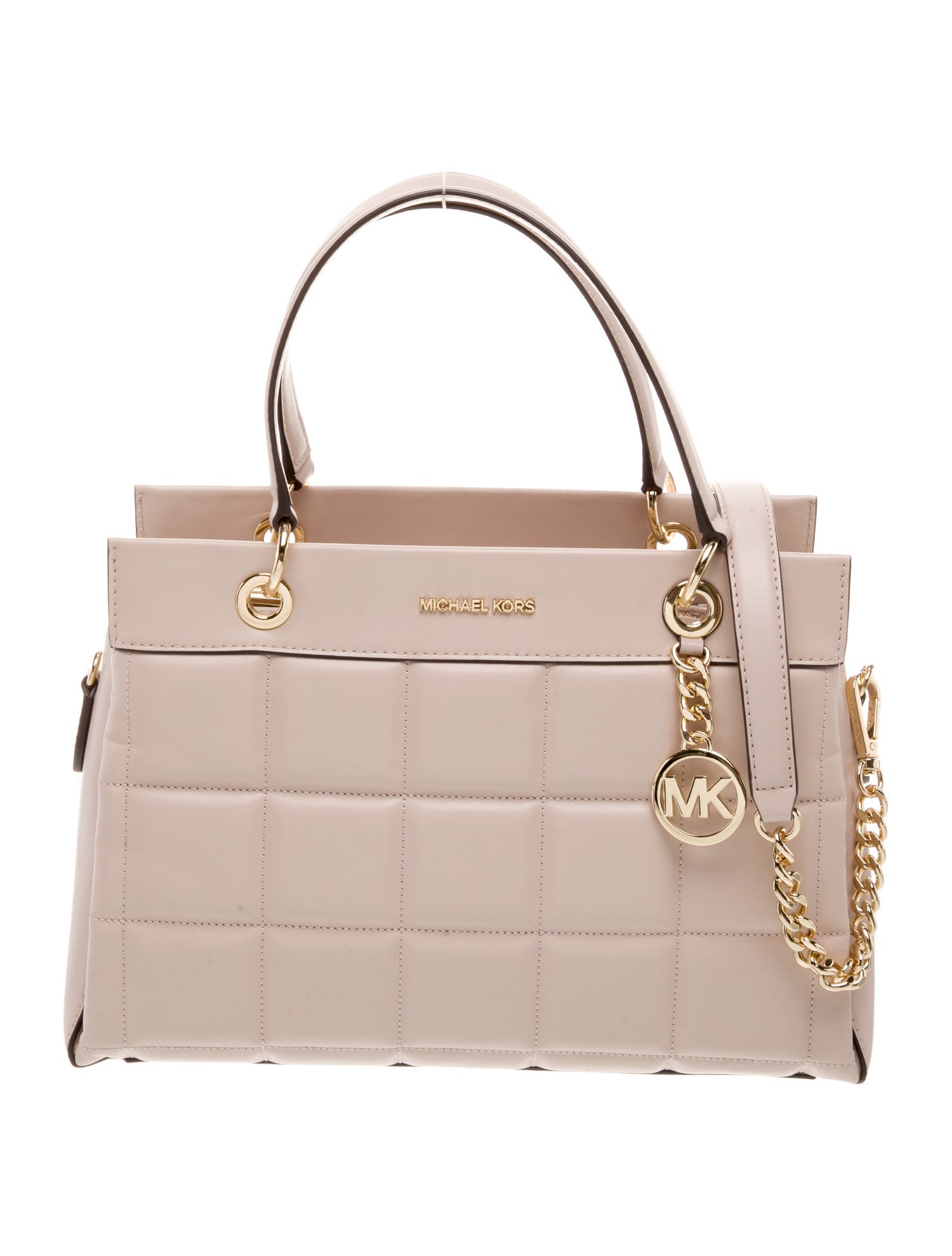 Michael Kors Leather Top Handle Bag
