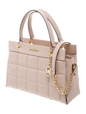 Michael Kors Leather Top Handle Bag