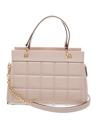 Michael Kors Leather Top Handle Bag