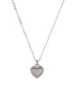 Michael Kors Crystal Heart Pendant Necklace