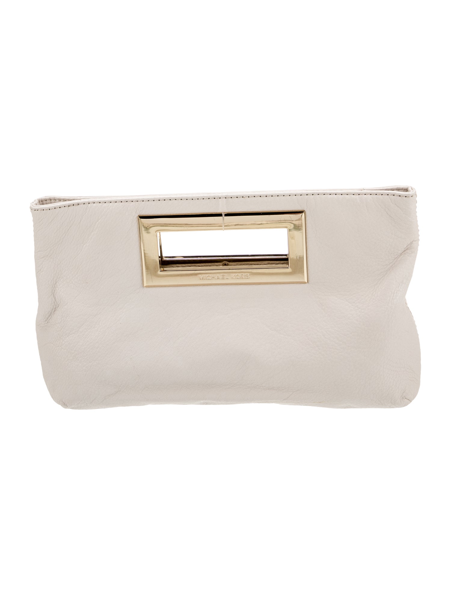 Michael Michael Kors Leather Clutch