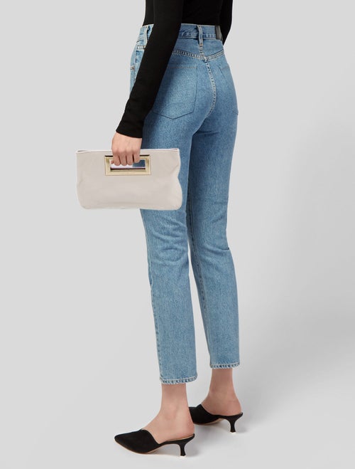 Michael Michael Kors Leather Clutch