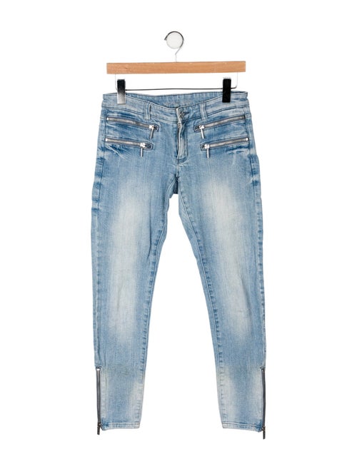 Michael Kors Mid-Rise Skinny Leg Jeans
