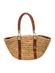 Michael Kors Straw Shoulder Bag