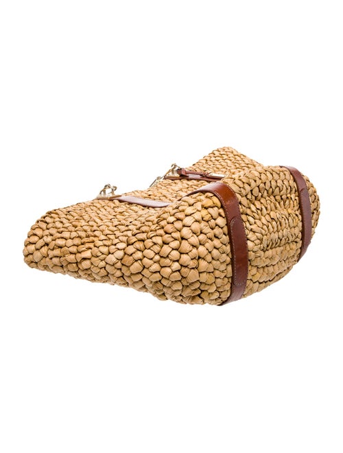 Michael Kors Straw Shoulder Bag