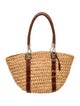 Michael Kors Straw Bucket Bag