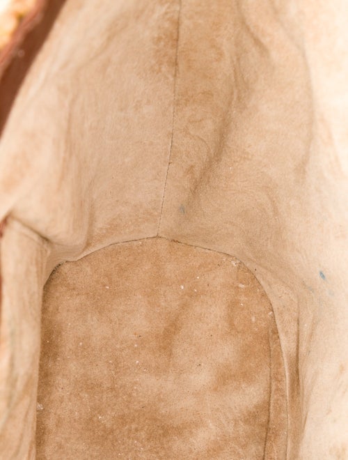 Michael Kors Straw Bucket Bag