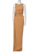 Michael Kors Bateau Neckline Long Dress